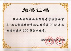 制造業100強2018年